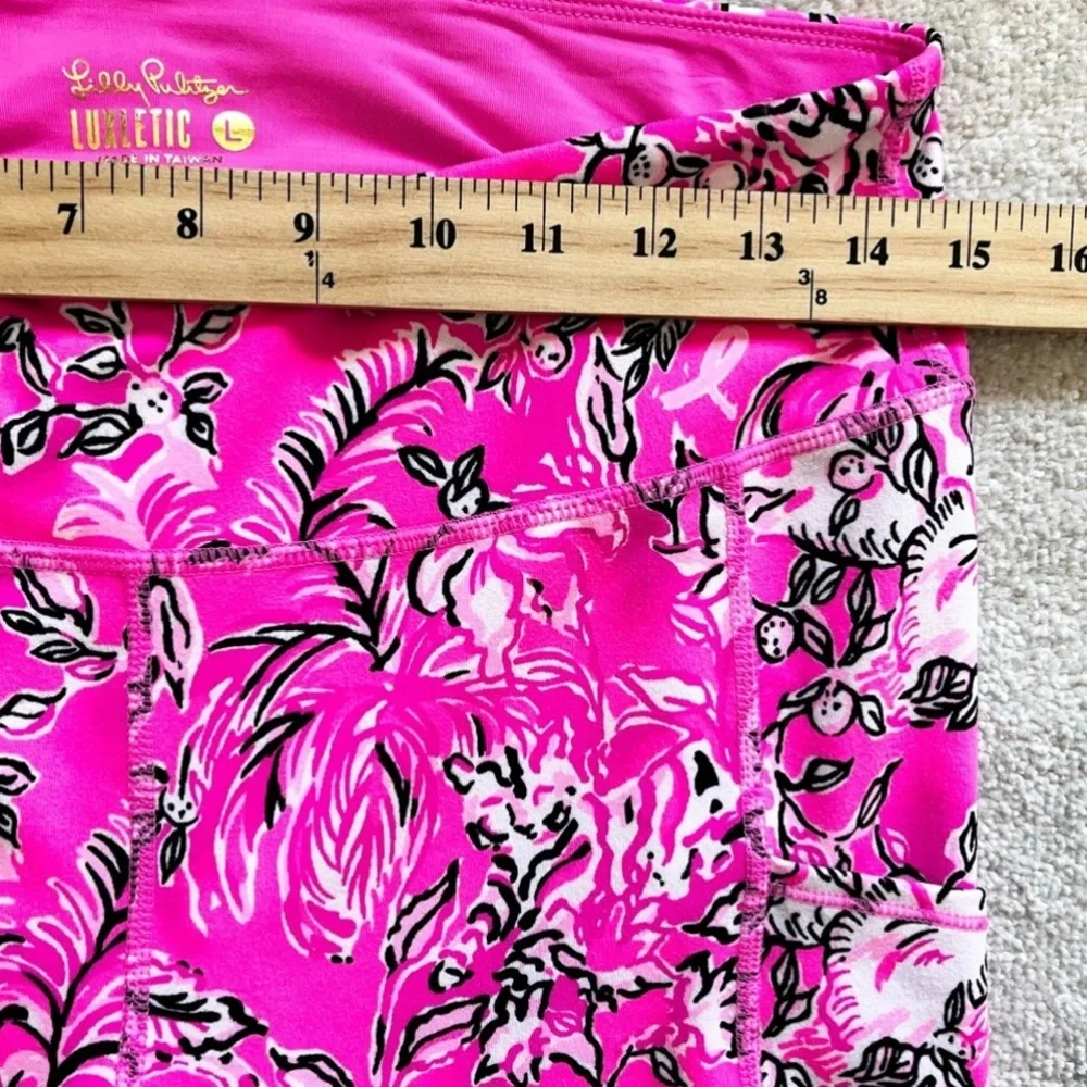 LILLY PULITZER 24" UPF 50+ Luxletic Weekender Mid Rise Midi Legging Size Large_6